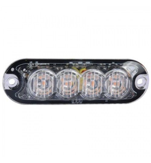 R65 4 Amber High Intensity LED Warning Light 044164